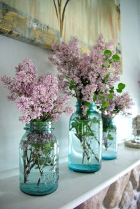 mason jar floral arrangement